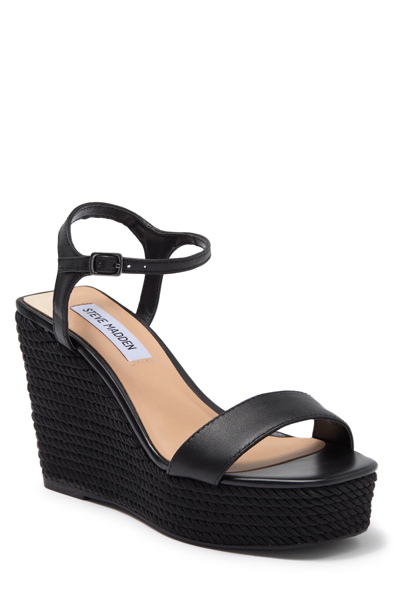 Steve Madden Tory Twist Wedge Sandal, Main, color, 