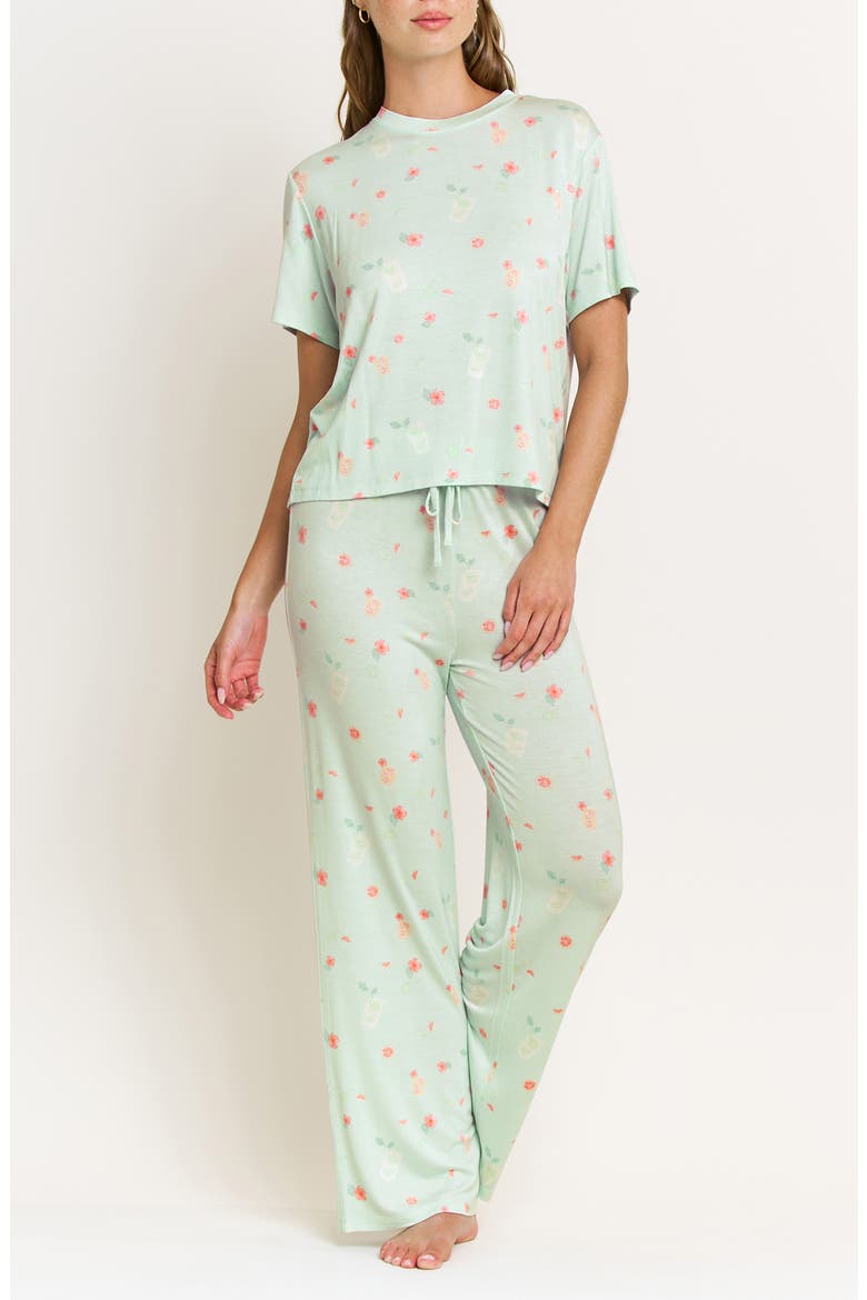 All American Pajamas, Main, color, MINT MOJITO BLISS