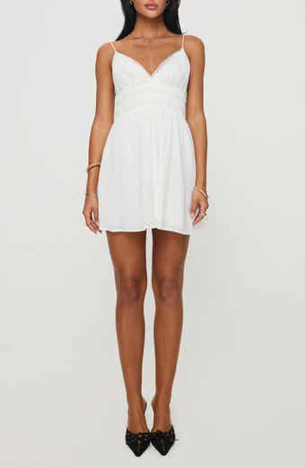 Princess Polly Patterstone Shirred Minidress