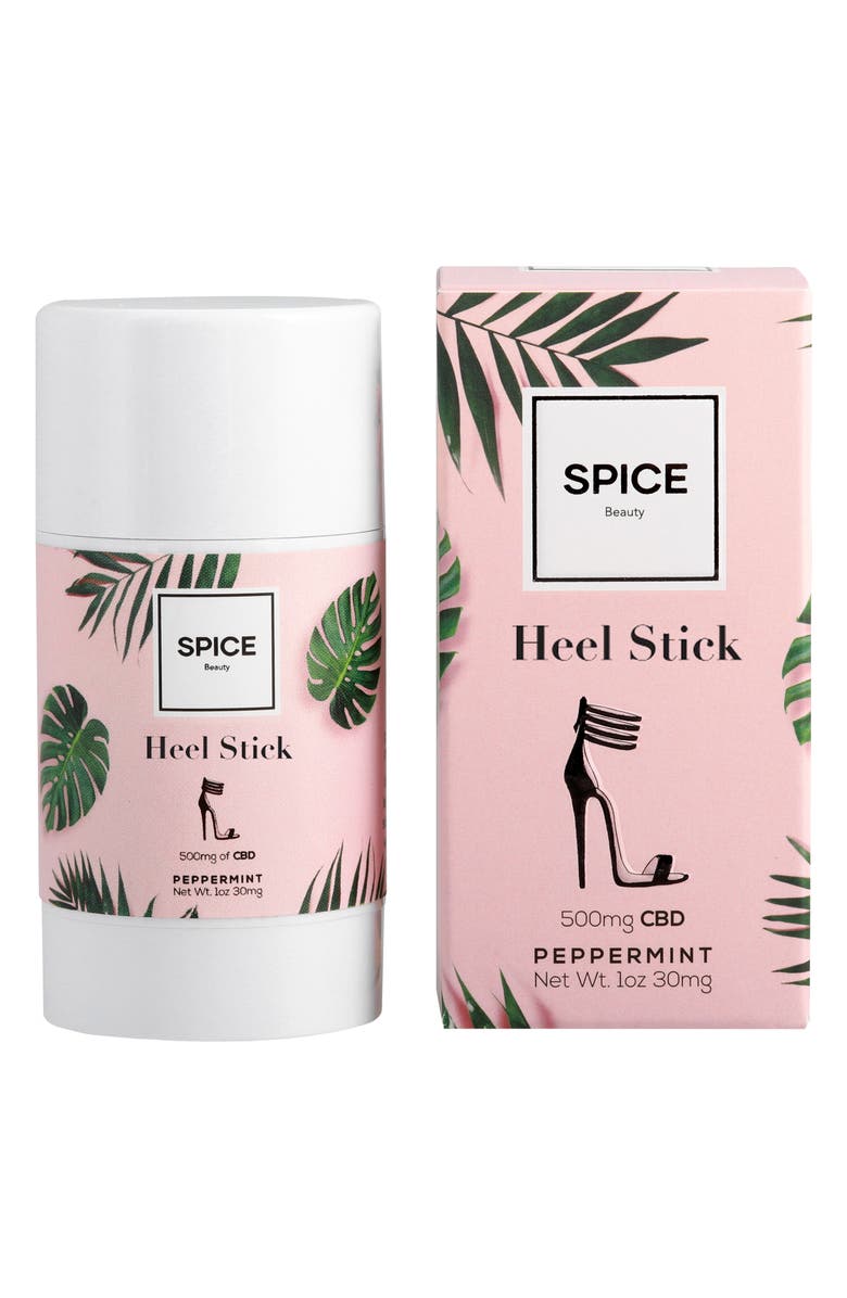 Spice Beauty Peppermint Heel Stick with CBD, Alternate, color, 