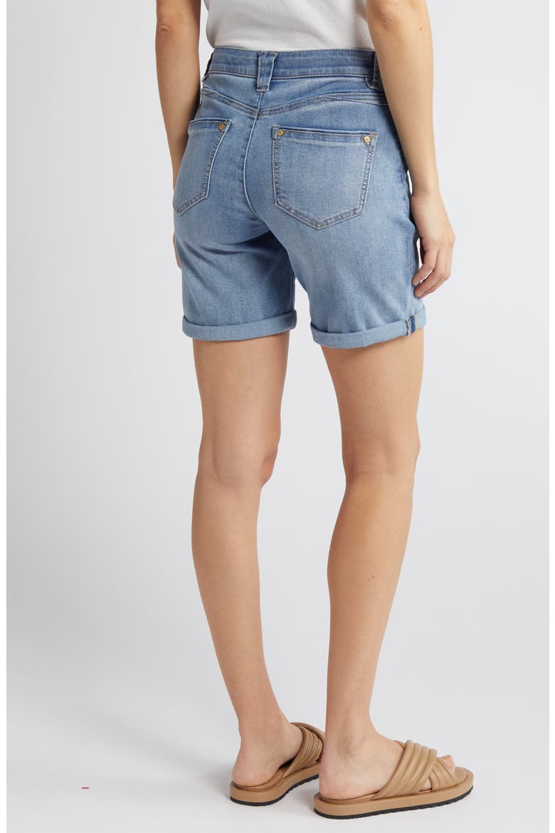 Denim Shorts, Alternate, color, LIGHT BLUE