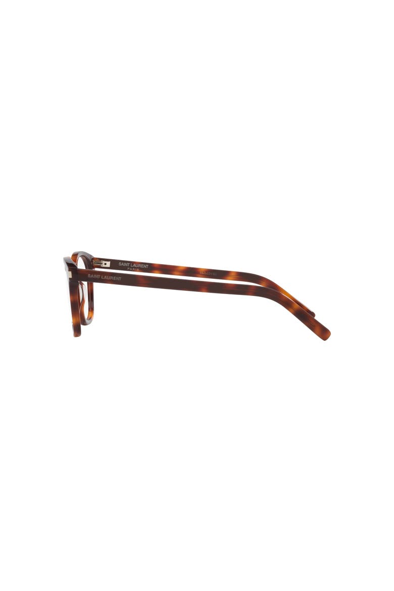 50mm Round optical glasses, Alternate, color, Brown