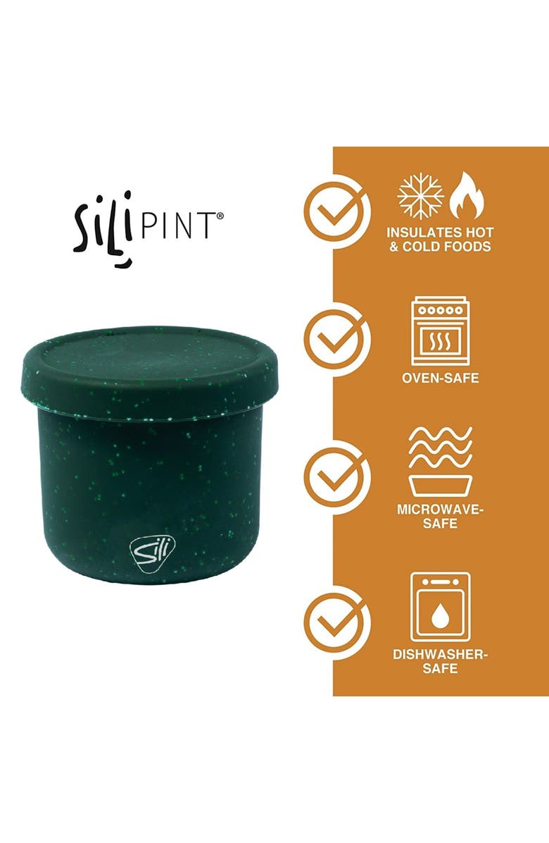 Silipint 3 Pack Silicone Lidded Bowls, 10/20/30oz, Alternate, color,