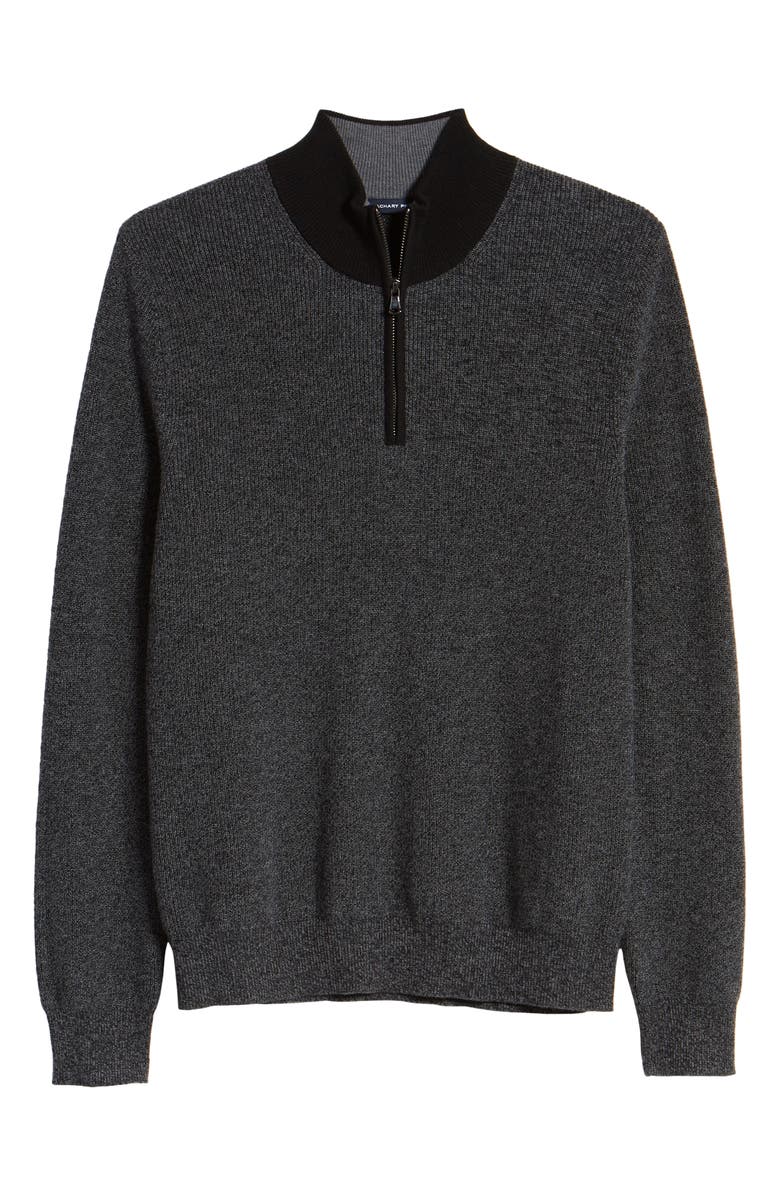 Zachary Prell Crawford Regular Fit Quarter Zip Sweater, Alternate, color,