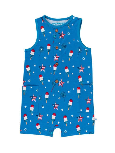 Baby Boys Pocket Knit Romper