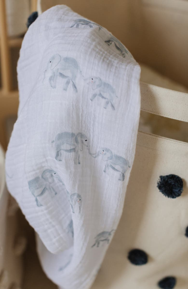 Pehr Print Organic Cotton Swaddle, Alternate, color, 