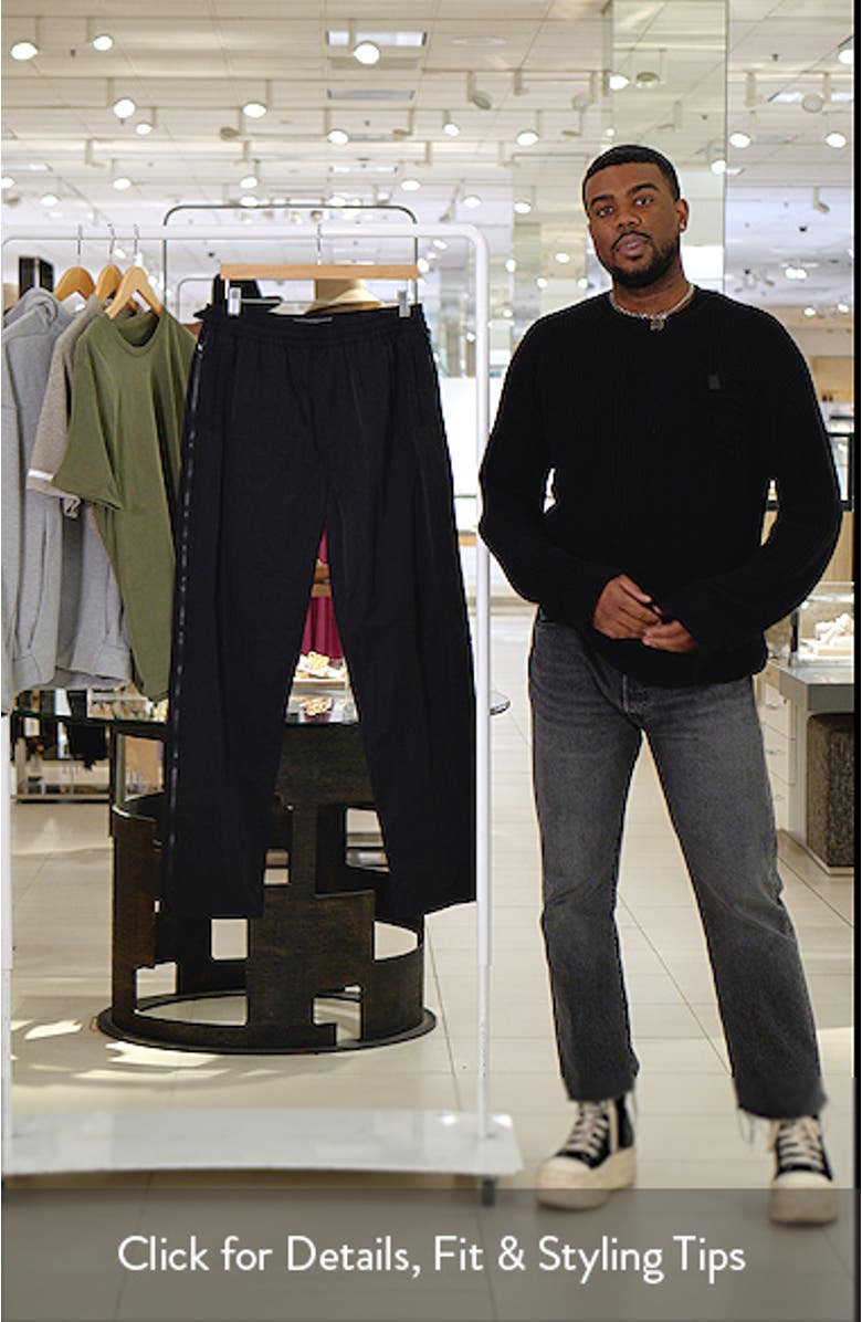 Brunson Baggy Side Zip Nylon Pants, sales video thumbnail