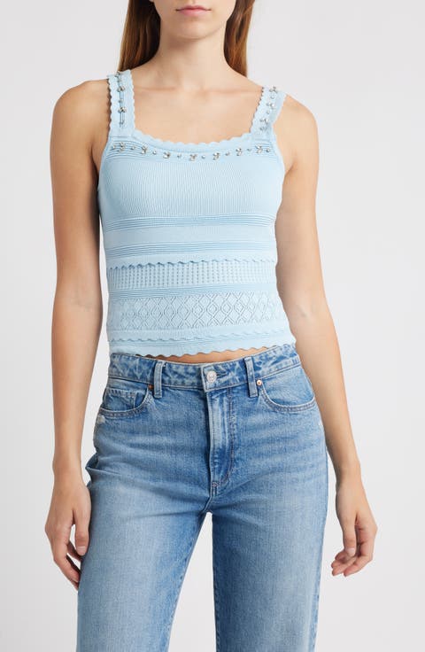 Embellished Knit Camisole