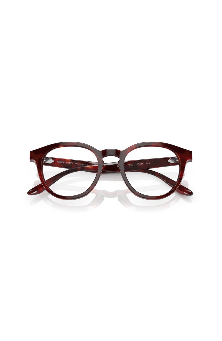 Giorgio Armani 50mm Phantos optical glasses, Alternate, color, Tortoise