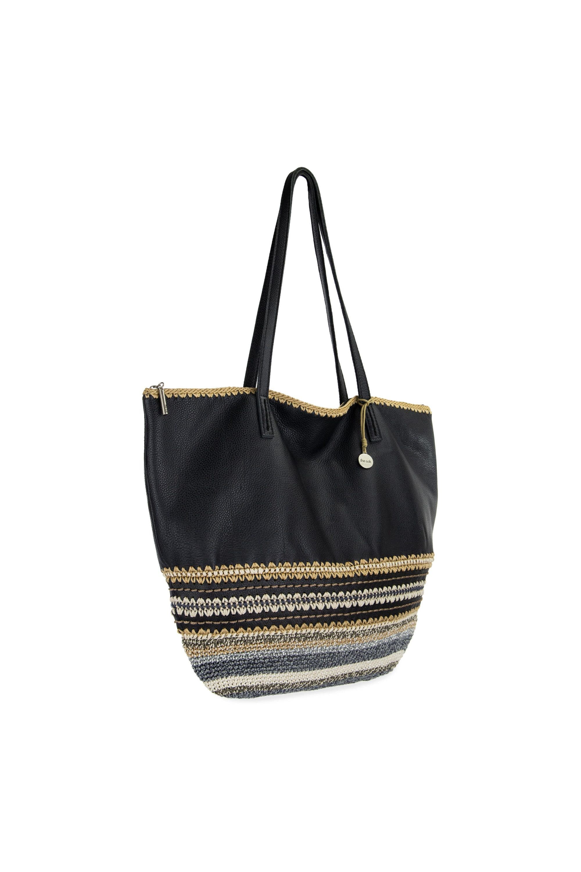 The Sak Faye Tote Bag, Alternate, color, Black Seminyak