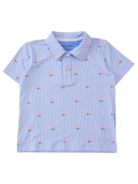 Peppa Pig & Friends Knit Short Sleeve Performance Polo
