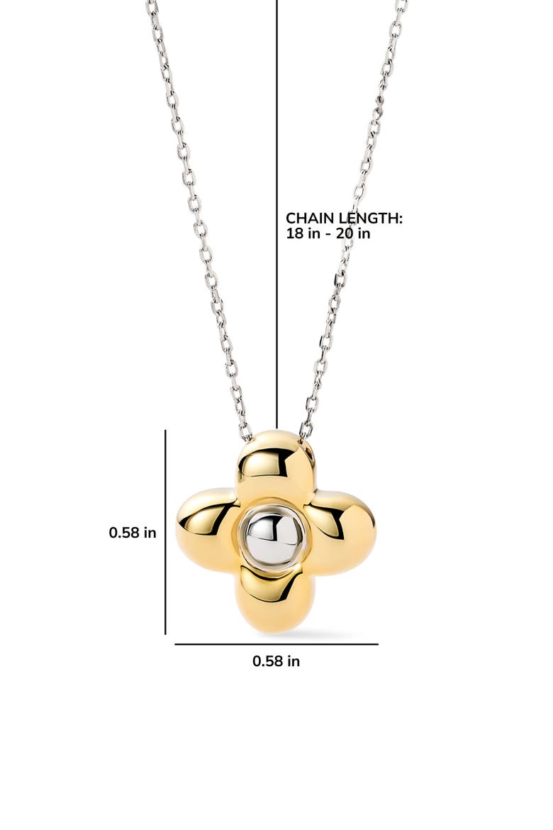 Liora Pendant Necklace, Alternate, color, GOLD / SILVER