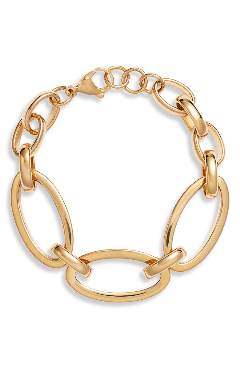 Ellie Vail Chain Link Bracelet, Main, color, 
