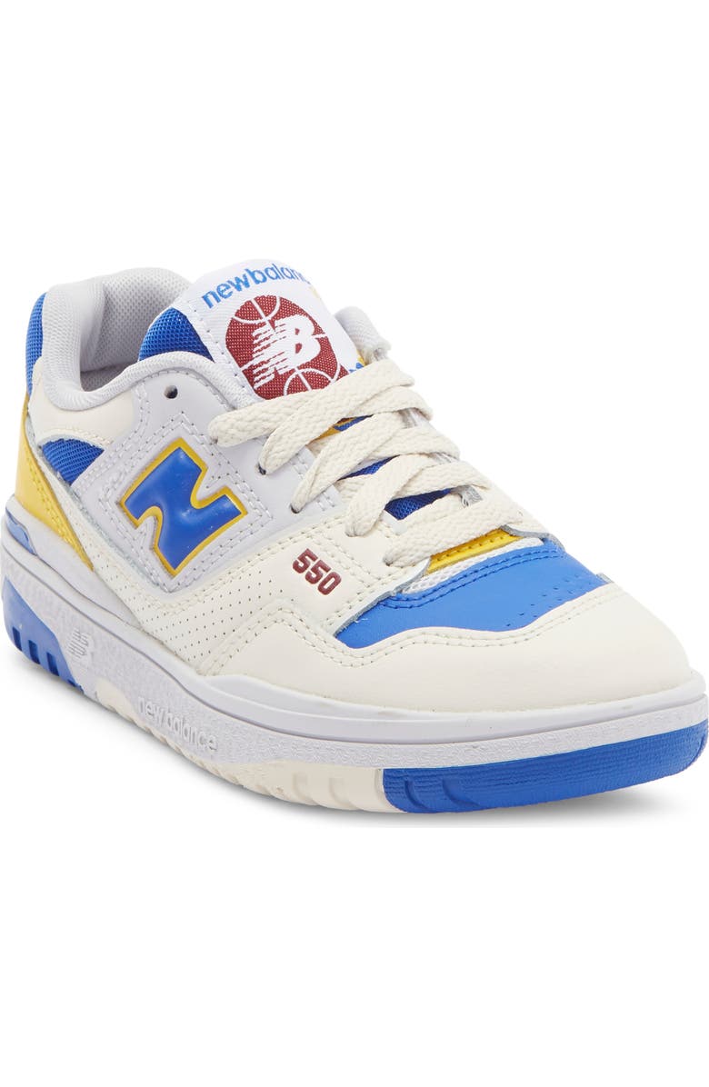 New Balance Kids' 550 Basketball Sneaker, Main, color, White