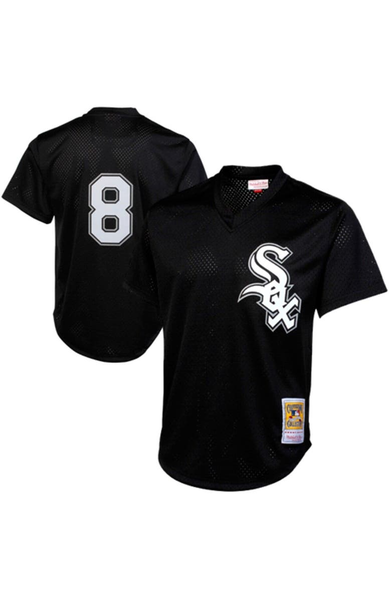 Mitchell & Ness Men's Mitchell & Ness Bo Jackson Black Chicago White Sox 1993 Authentic Cooperstown Collection Batting Practice Jersey, Main, color, Black