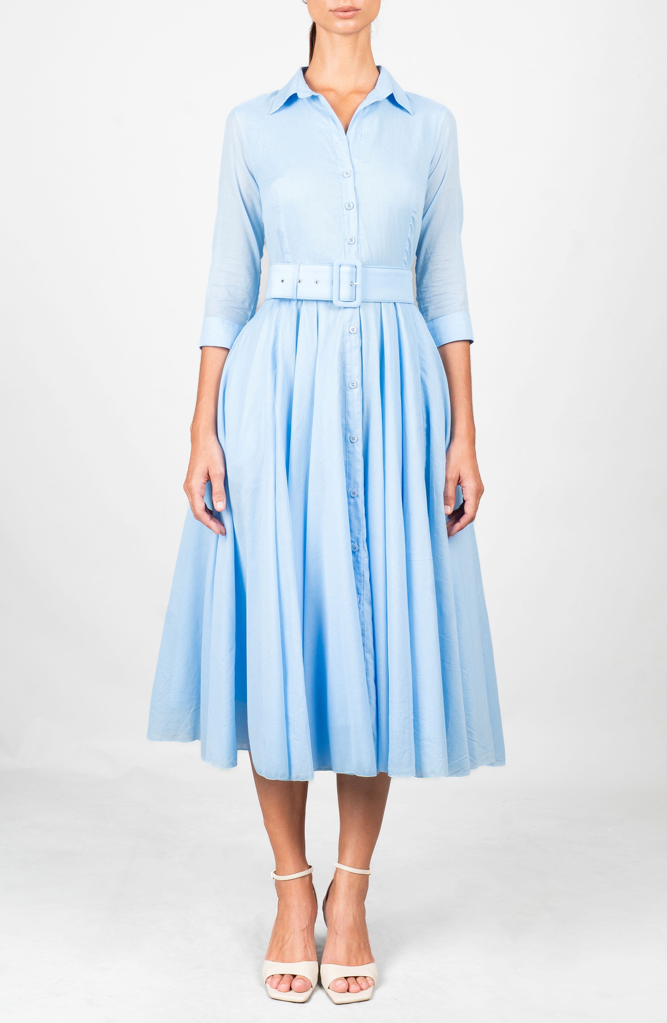 selected Solid Soft Blue