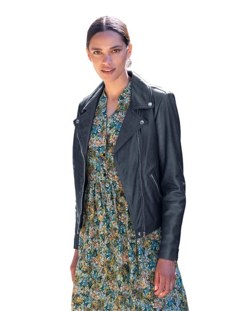 Leather Biker Jacket