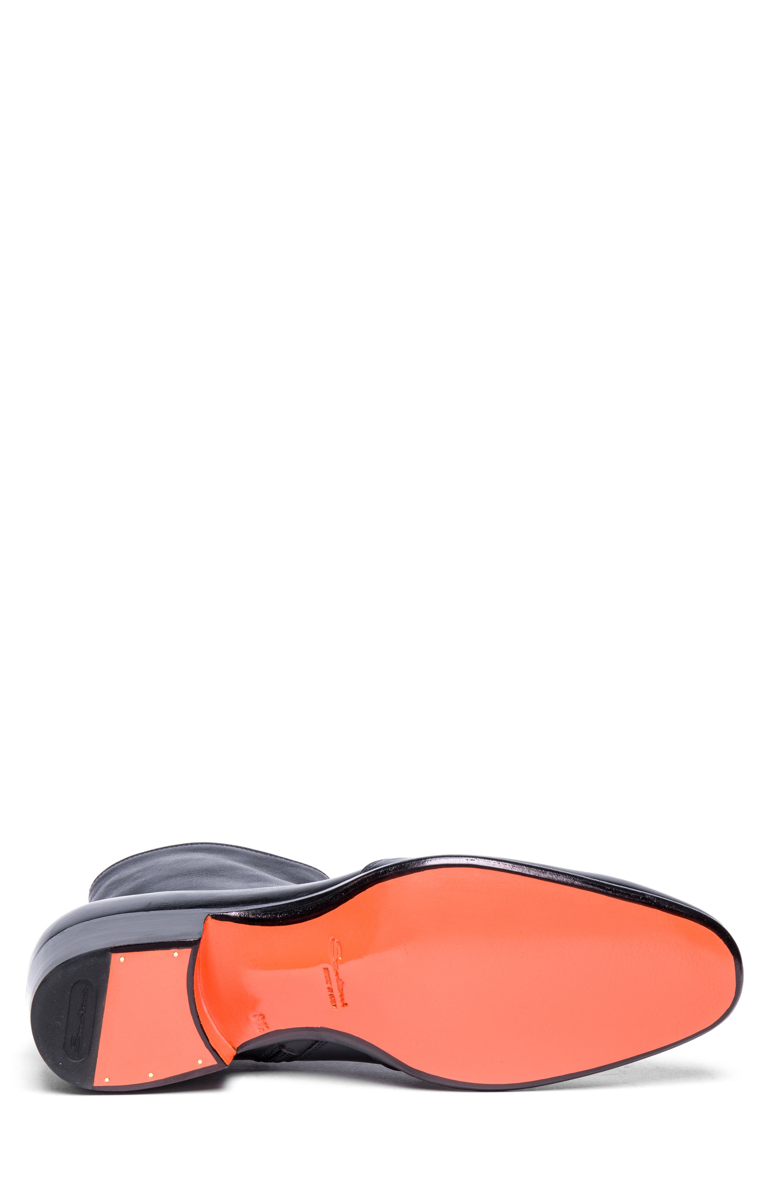 Santoni Adrian Zip-Up Boot, Alternate, color, Black