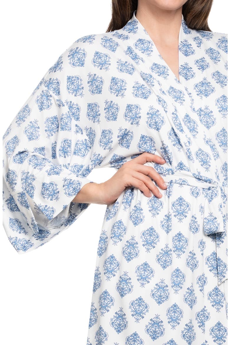 Sevilla Foulard Double Knit Wrap (Nordstrom Exclusive), Alternate, color, IVORY