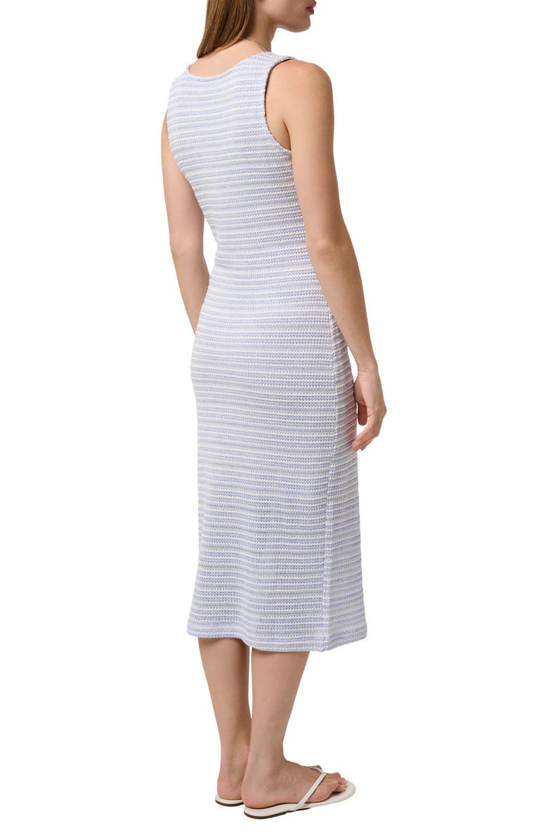TravisMathew Beach Club Cover-Up Midi Dress, Alternate, color, Soft Blue Multi