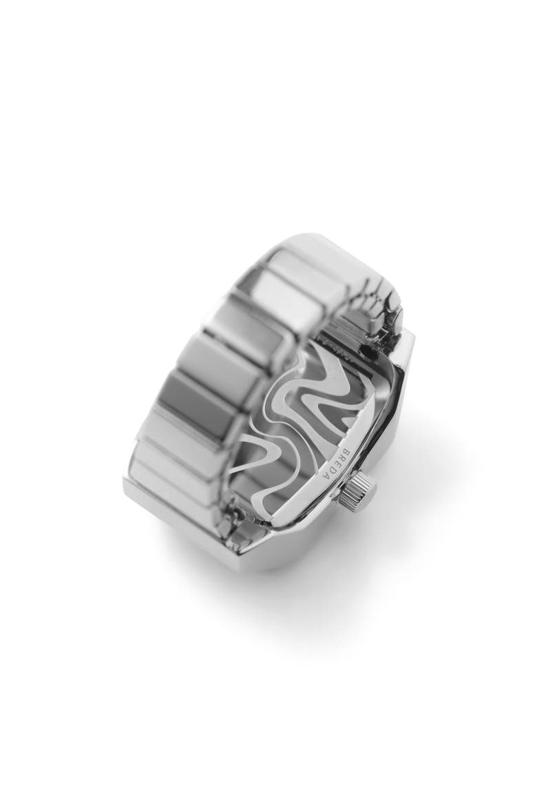 x Dalmata Time Ring, 15mm, Alternate, color, SILVER