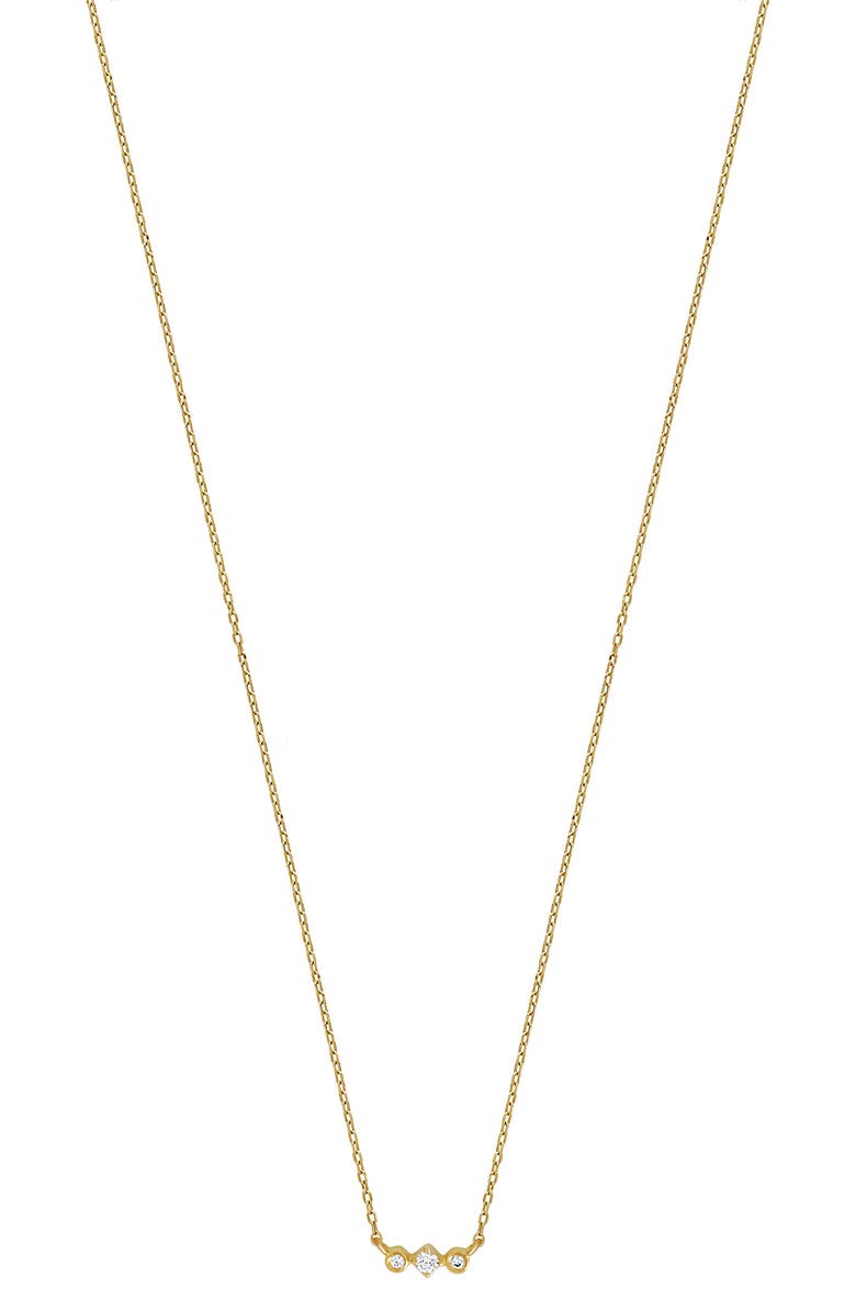 Bony Levy BL Icon Diamond Pendant Necklace, Main, color, 18Ky