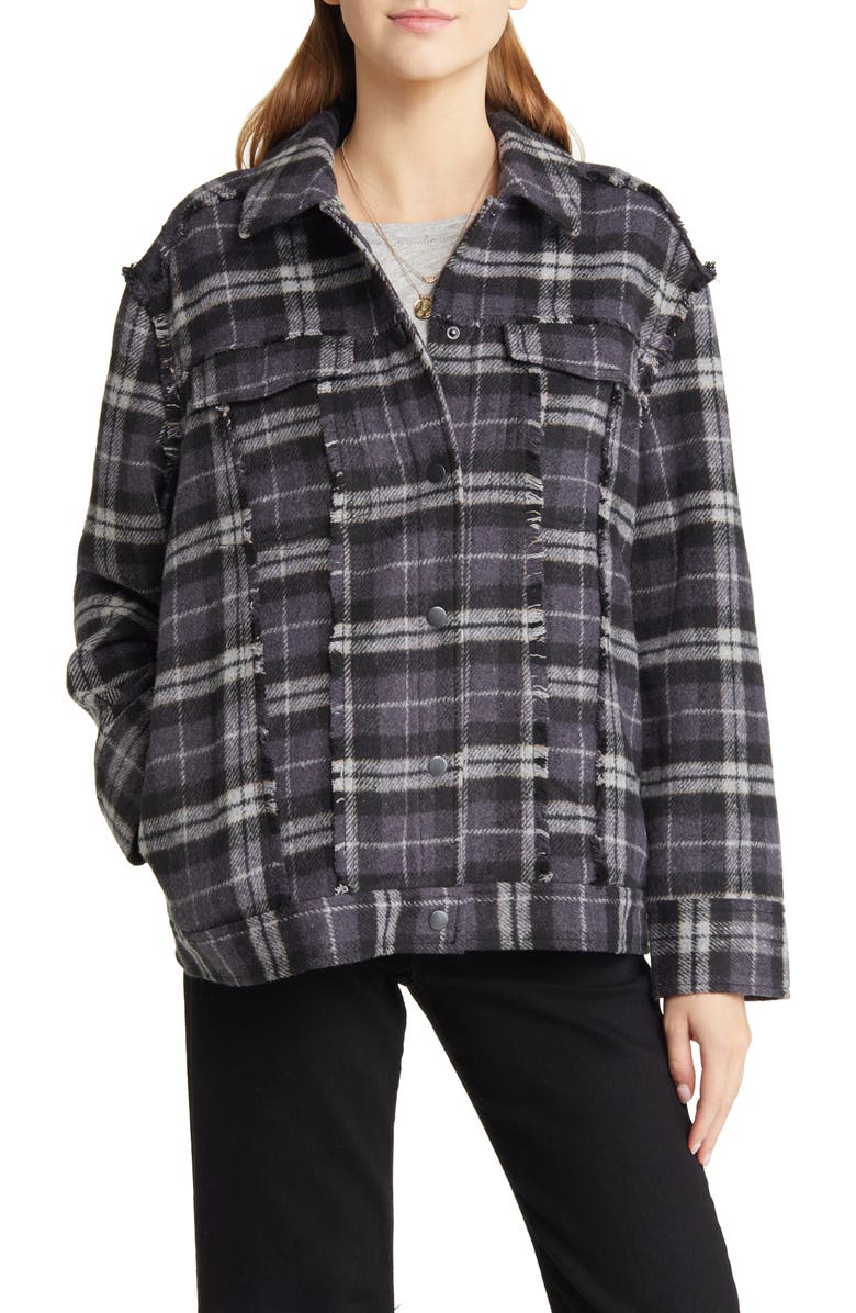 Treasure & Bond Trucker Shirt Jacket, Alternate, color,