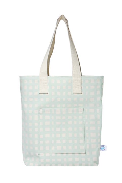 Grid Carry All Tote Bag