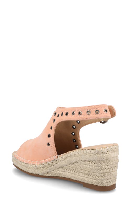 JOURNEE COLLECTION JOURNEE COLLECTION CRISIE ESPADRILLE WEDGE SANDAL 