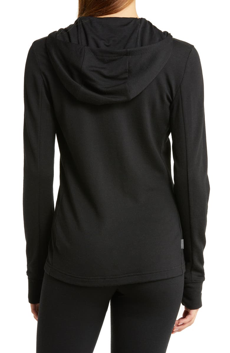 Icebreaker Quantum III Merino Wool Full Zip Hoodie, Alternate, color, 