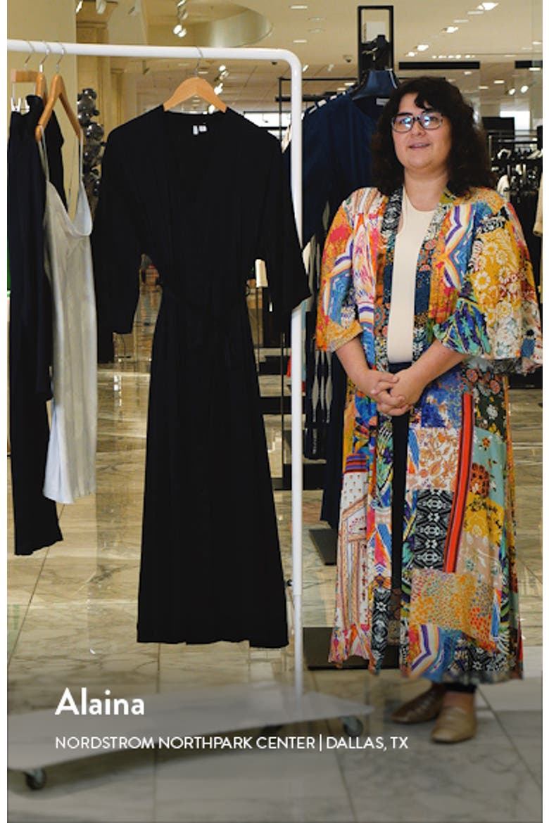 Washable Silk Longline Robe video