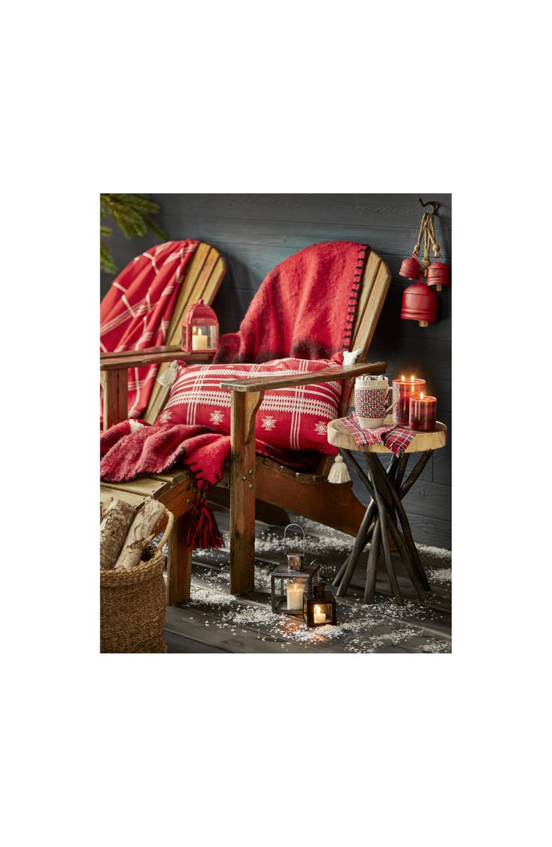 tag Elton Gray Metal Lantern Candle Holder for Everyday Decor, Alternate, color, Gray