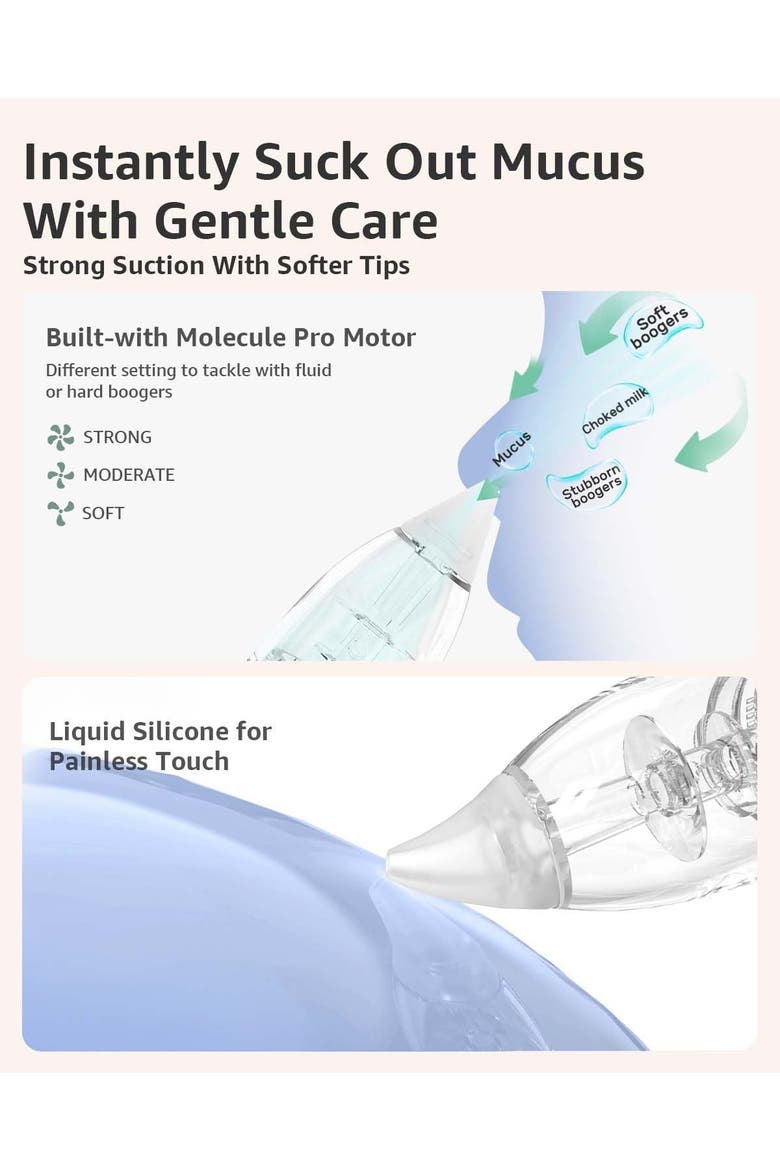 Baby Nasal Aspirator, Alternate, color, Grey