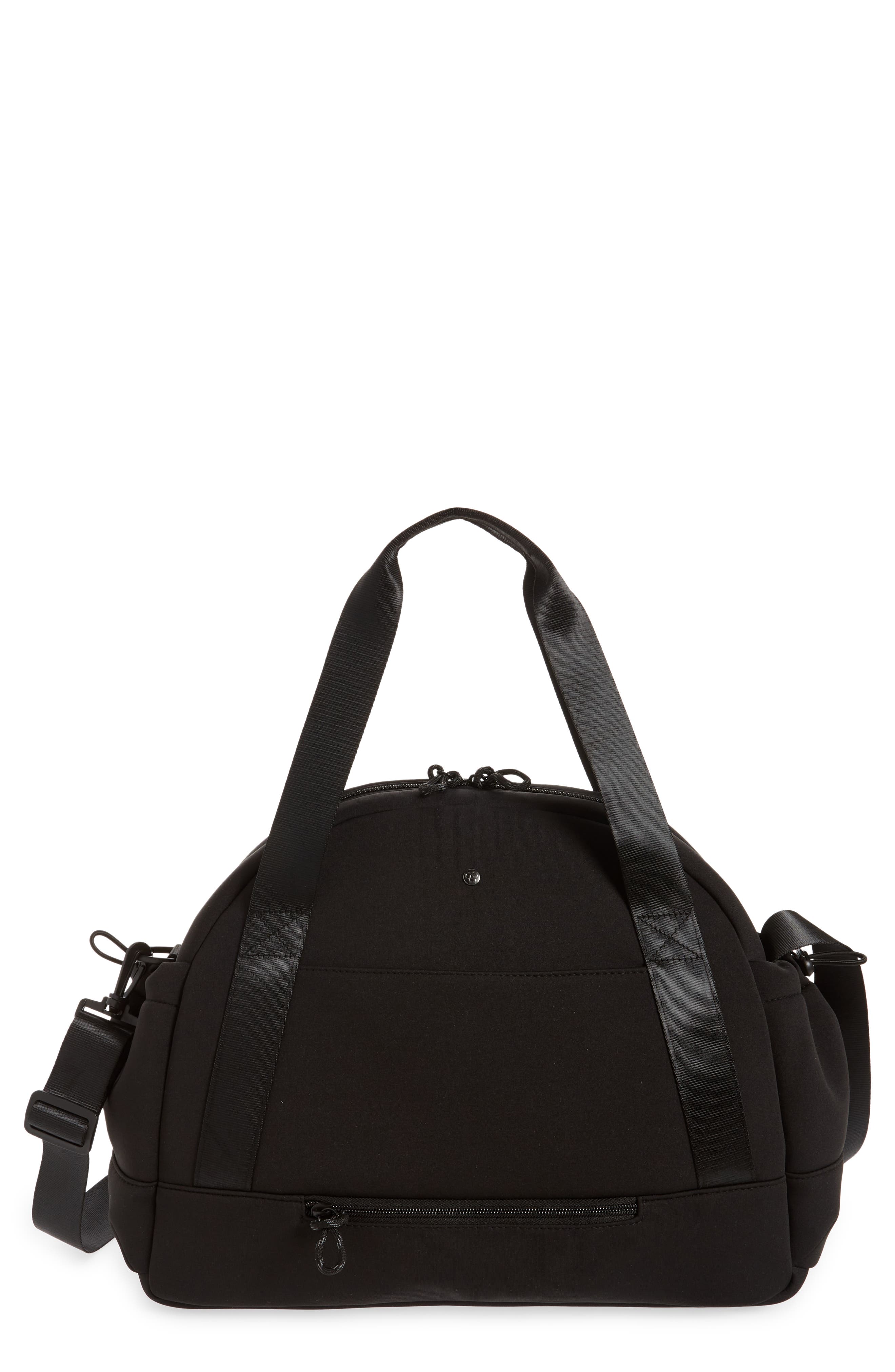 Zella Neoprene Travel Tote, Main, color, 