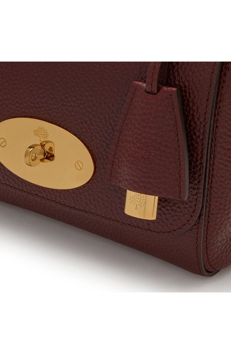 Mulberry Medium Lily Leather Bag, Alternate, color, Oxblood