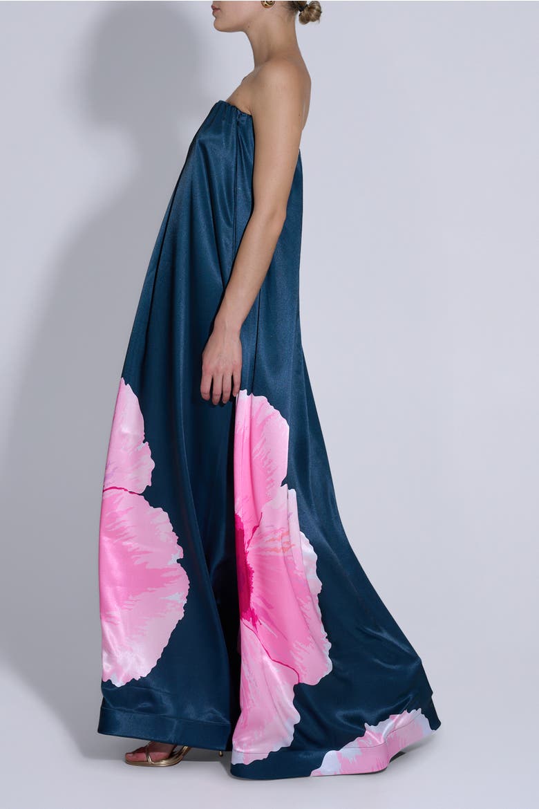 Costiera Dress, Alternate, color, Hibiscus Midnight