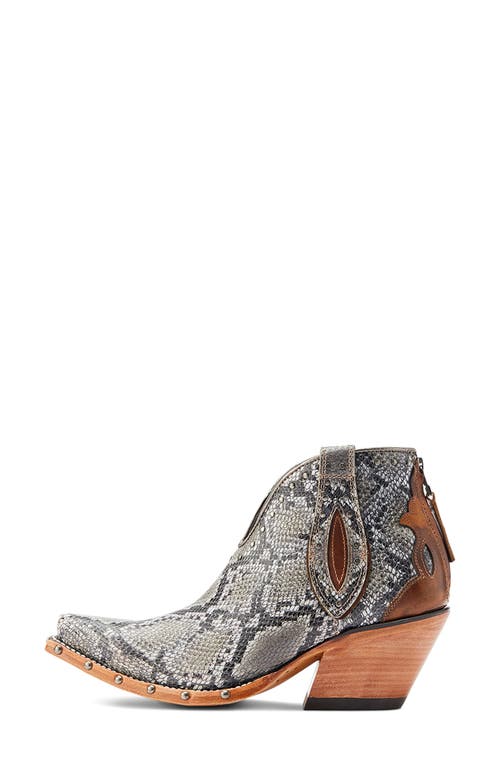 Ariat Greeley Western Bootie In Animal Print