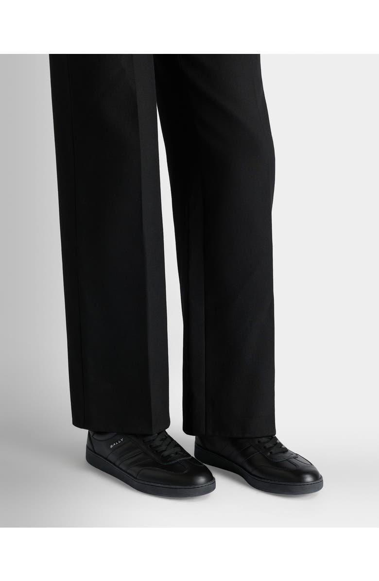 Bally Retro Crest Sneaker, Alternate, color, Black