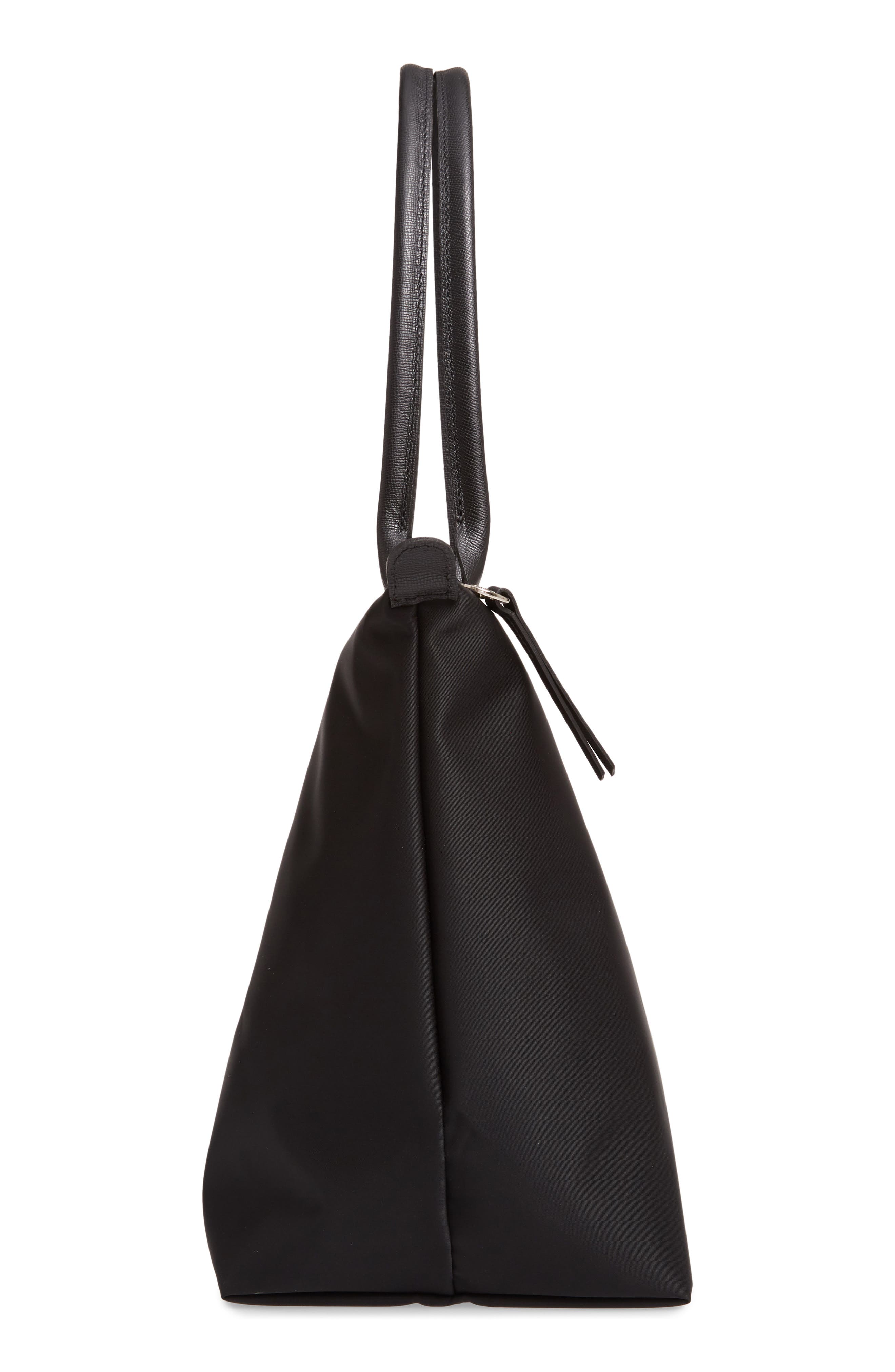 Large Le Pliage Nylon Tote, Alternate, color, BLACK