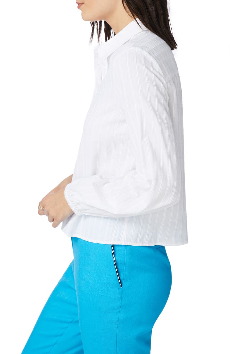 Court & Rowe Stripe Textured Shirt, Alternate, color, 