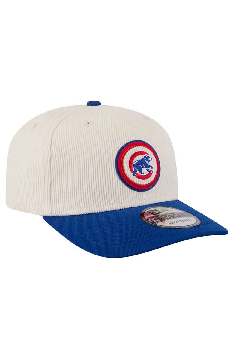 New Era Men's New Era  Cream Chicago Cubs Loyal 9SEVENTY Adjustable Hat, Main, color, Cream
