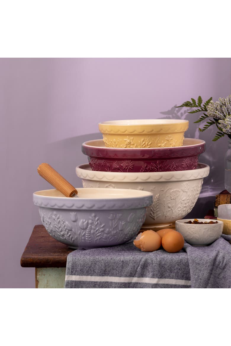 In The Meadow Tulip Size 24 Mixing Bowl, 2.15 Quart, Alternate, color, Lilac