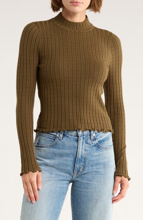 Pointelle Stitch Top