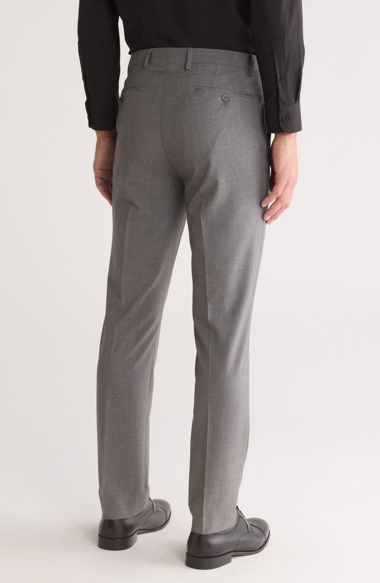 Calvin Klein Slim Fit Flat Front Dress Pants, Alternate, color, 