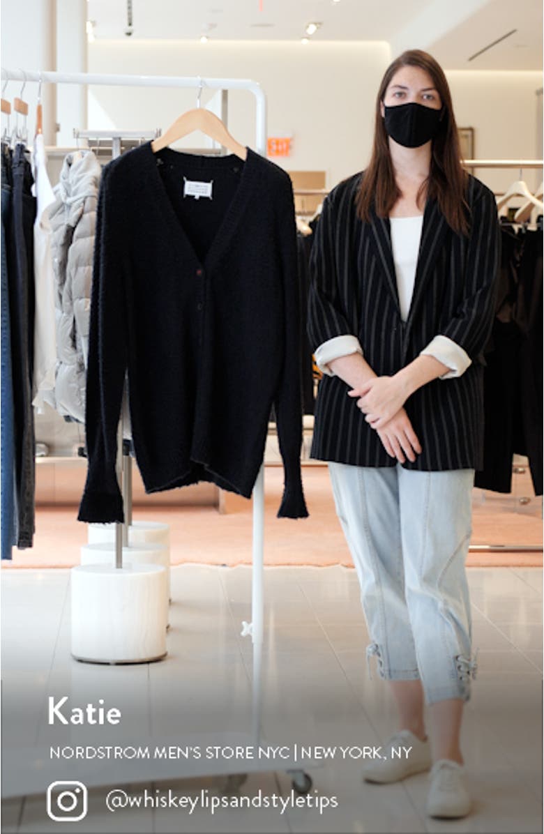 Oversize Cotton Blend Cardigan, sales video thumbnail