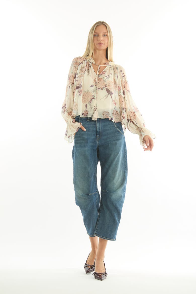 Katerina Blouse, Main, color, Vintage Corsage