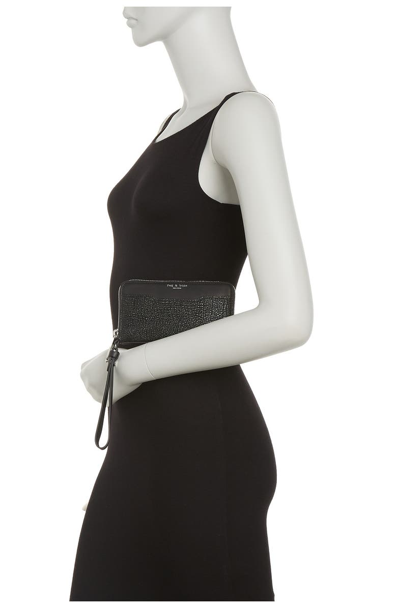 rag & bone Devon Mobile Zip Wallet, Alternate, color, 