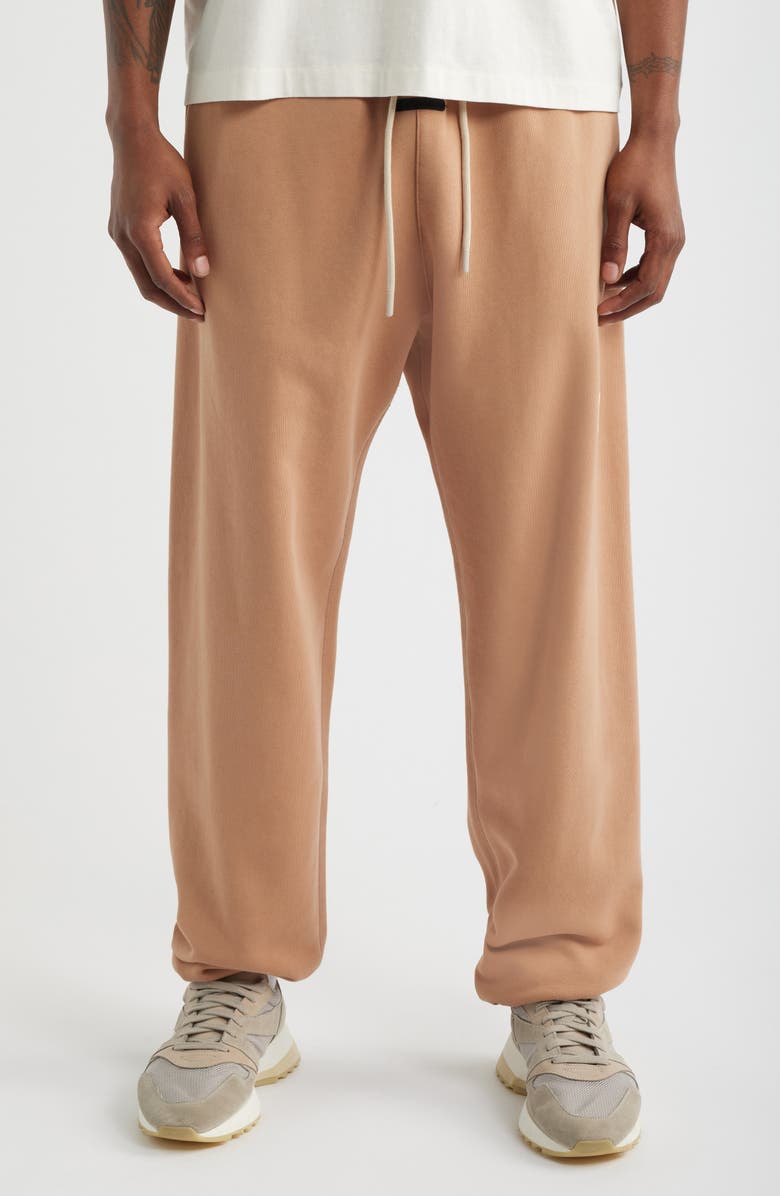 Fear of God Essentials Classic Fleece Sweatpants, Main, color, Washed Ginger