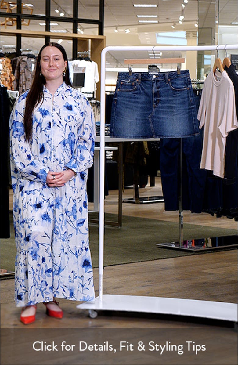 Malibu Denim Miniskirt, sales video thumbnail