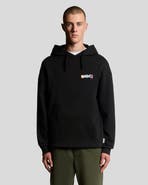 Lyle & Scott Bold Letters Long Sleeve Graphic Hoodie